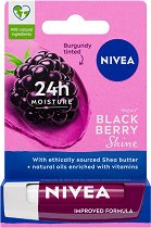 Nivea Blackberry Shine Lip Balm - гел