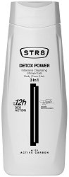 STR8 Detox Power Intensive Cleansing Shower Gel 3 in 1 - душ гел