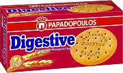 Бисквити с пълнозърнесто брашно Papadopoulos Digestive - 
