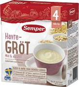 Инстантна млечна каша с овес Semper - продукт