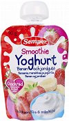 Смути йогурт с банан и ягода Semper - пюре