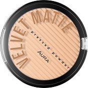 Aura Velvet Matte Pressed Powder - 