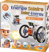 Детски образователен комплект Buki France - Слънчева енергия 14 в 1 - играчка