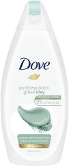 Dove Purifying Detox Green Clay Body Wash - маска