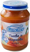 Пюре от тиква и моркови Ganchev - продукт