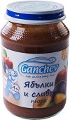 Пюре от ябълки и сливи Ganchev - продукт