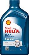 Моторно масло Shell HX7 Professional AV 5W-30