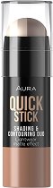 Aura Quick Stick Shading & Contouring Duo - гланц