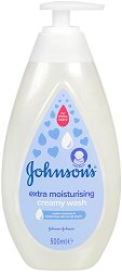Johnson's Baby Extra Moisturising Creamy Wash - гел
