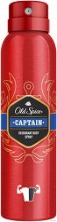Old Spice Captain Deodorant Body Spray - 