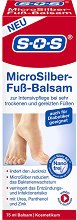 SOS MicroSilver-Foot-Balm - мокри кърпички