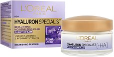 L'Oreal Hyaluron Specialist Night Cream - пинцета