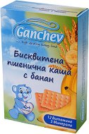Ganchev - Инстантна бисквитена пшенична млечна каша с банан - 