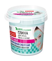 Сибирска глина за лице, коса и тяло Fito Cosmetic - мляко за тяло