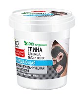 Камчатска черна глина за лице, тяло и коса Fito Cosmetic - продукт