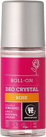 Urtekram Rose Roll-On Deo Crystal - дезодорант
