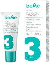 beMe Acne Probiotic Treatment Correct & Cover - 