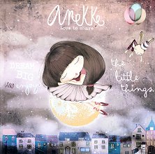 Тефтер с твърди корици - Ballerina - С размери 16 x 16 cm