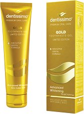 Dentissimo Advanced Whitening Gold Toothpaste-Gel - 