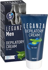 Leganza Men Depilatory Cream - мокри кърпички