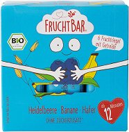 FruchtBar - Био мюсли десерти с боровинка и банан - 