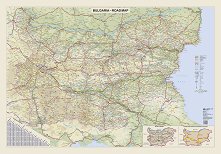 Стенна карта: България - пътна карта - 
