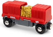 Детски товарен вагон Brio - играчка