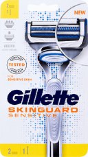 Gillette SkinGuard Sensitive Razor - Самобръсначка за чувствителна кожа - крем