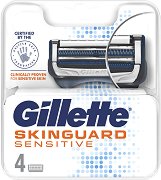 Gillette SkinGuard Sensitive - Резервни ножчета за самобръсначка в опаковки от 4 и 8 броя - крем
