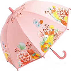 Детски чадър - Цветна градина - детски аксесоар