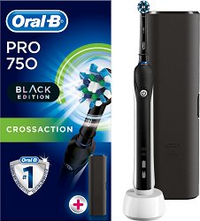 Oral-B Pro 750 Cross Action - Black Edition - 