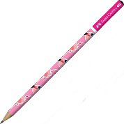Графитен молив 2B Faber-Castell - Фламинго