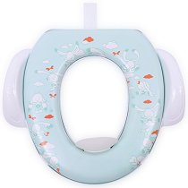 Детска седалка за тоалетна със закачалка Зайчета - Lorelli - продукт