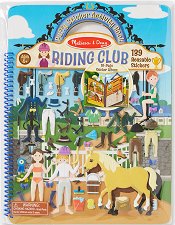    -       Riding Club - Puffy Sticker Activity Book -  