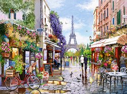 Париж в цветя - пъзел