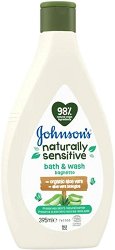 Johnson's Naturally Sensitive Bath & Wash - душ гел