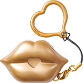 Ключодържател звучна целувка - Gold Kiss - 