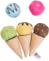 Детски текстилни сладоледи за игра Classic World - играчка