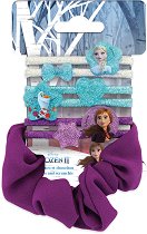 Детски ластици за коса Air-Val International Frozen 2 - гел