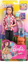 Кукла Барби Скипър на път - Mattel - играчка