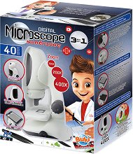 Детски дигитален микроскоп 3 в 1 Buki France - 