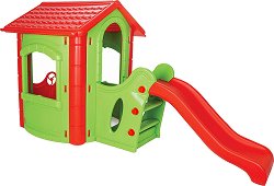 Детска къщичка с пързалка Pilsan - играчка