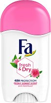 Fa Fresh & Dry Peony Sorbet Scent 48H Stick Anti-Perspirant - 
