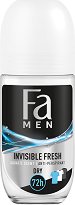 Fa Men Invisible Fresh Roll-On Anti-Perspirant - дезодорант