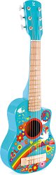 Разноцветна акустична китара - кукла