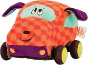 Мека бебешка количка Battat - Кученце - играчка
