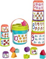 Кула от чаши - Цифри и предмети - играчка