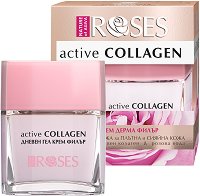 Nature of Agiva Roses Active Collagen Day Gel Cream - сапун