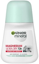 Garnier Mineral Magnesium Ultra Dry Anti-Perspirant Roll-On - очна линия
