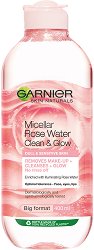 Garnier Clean & Glow Micellar Rose Water - ролон
